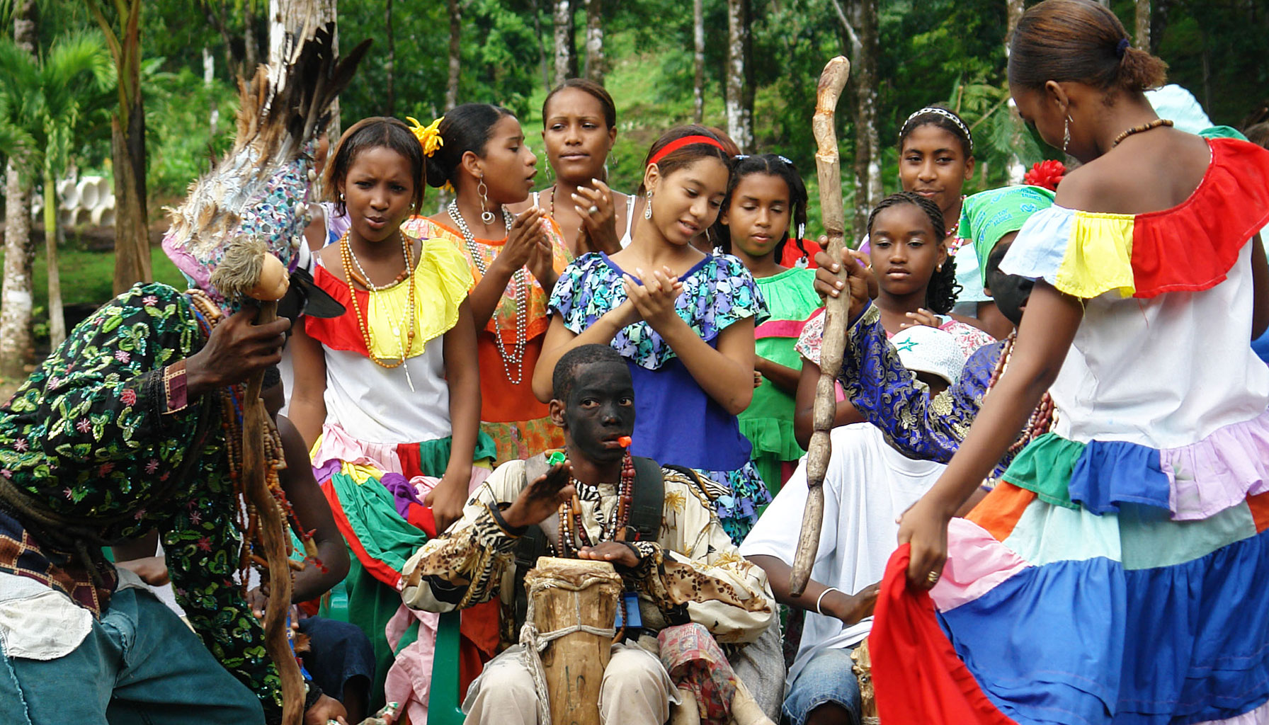 I Congos sono una comunità afro-discendente che vive principalmente nella regione di Portobelo, sulla costa caraibica di Panama.